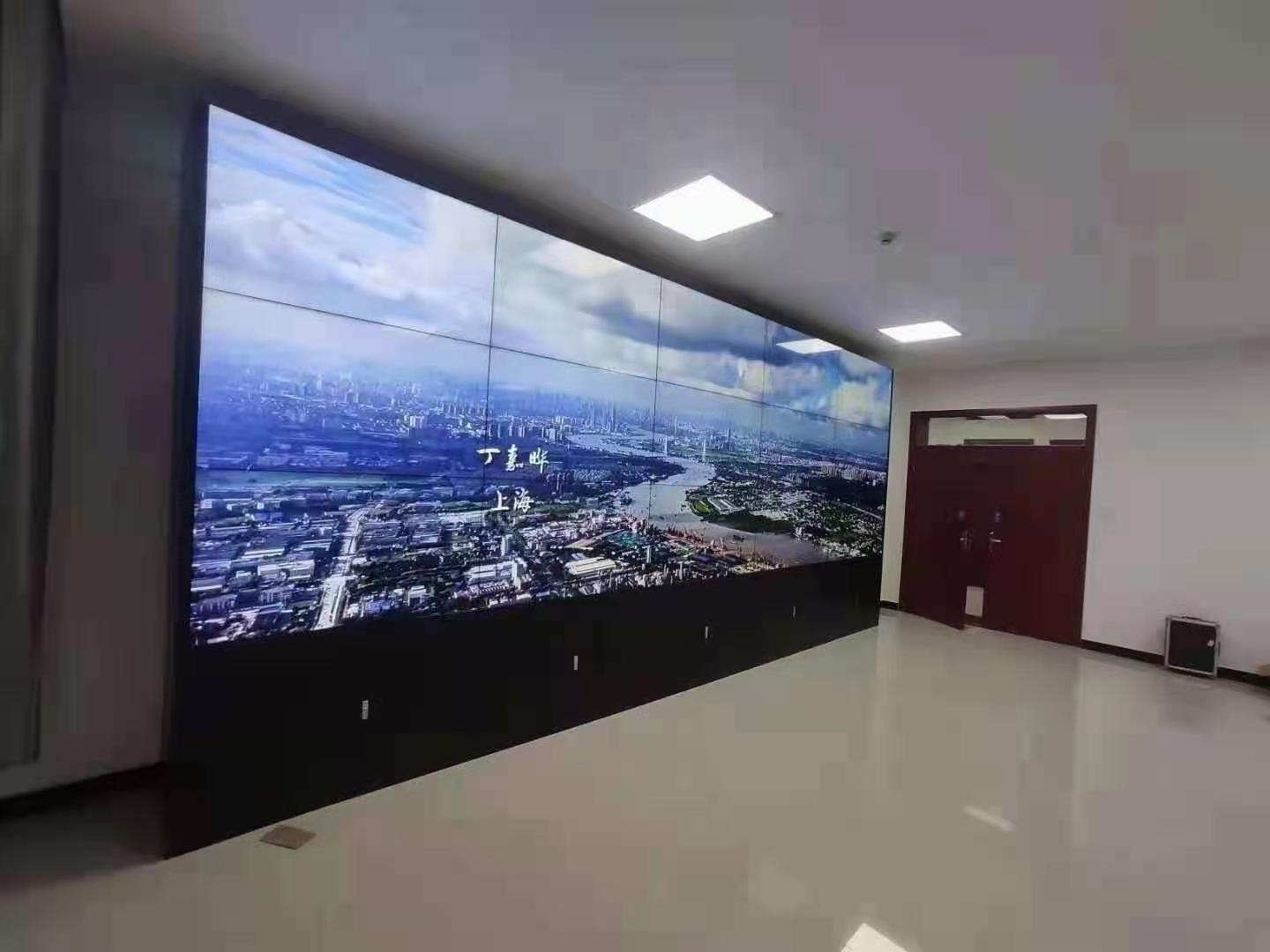 榆社拼接屏-55寸京东方液晶拼接屏3X4案例展示